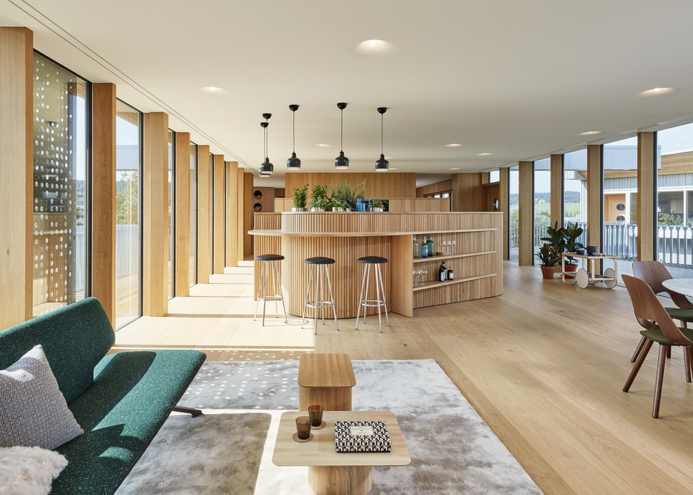 Высокотехнологичный деревянный дом в Германии